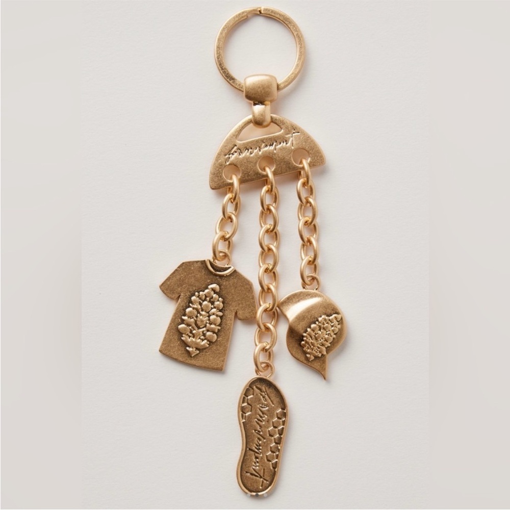 Free People Movement Triple Charm Keyring - Picture 4 of 7